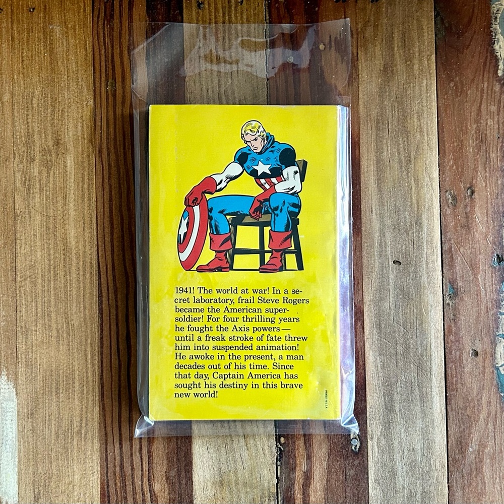 Captain America Paperback - Picture 2 of 8